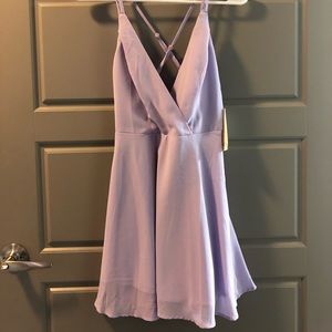 Purple Tobi Backless Dress
